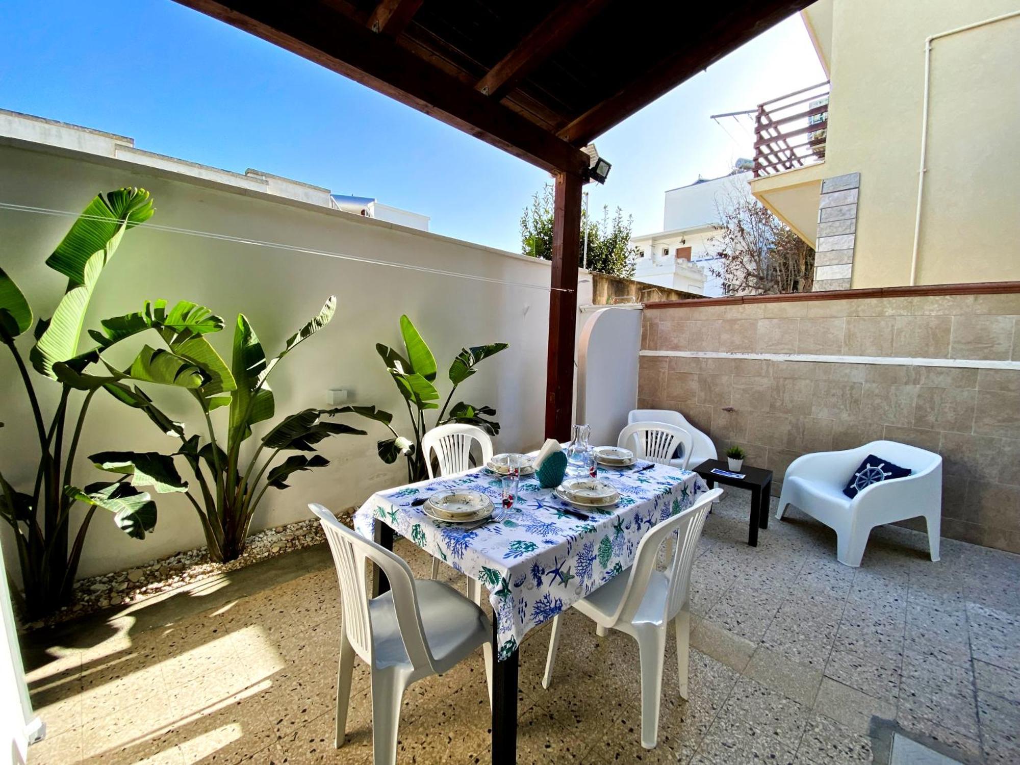 Aria Di Mare Mancaversa - Elegante Appartamento Marina di Mancaversa Dış mekan fotoğraf